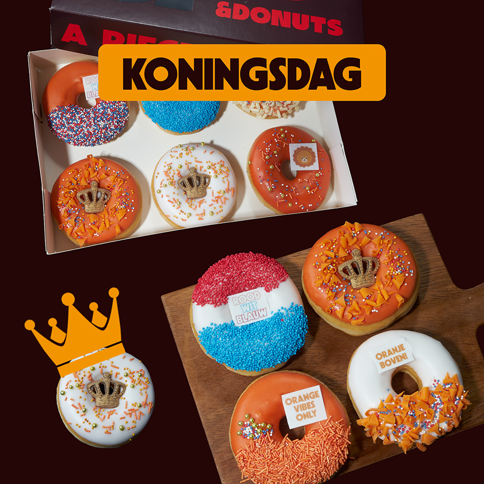 Koningsdag donuts