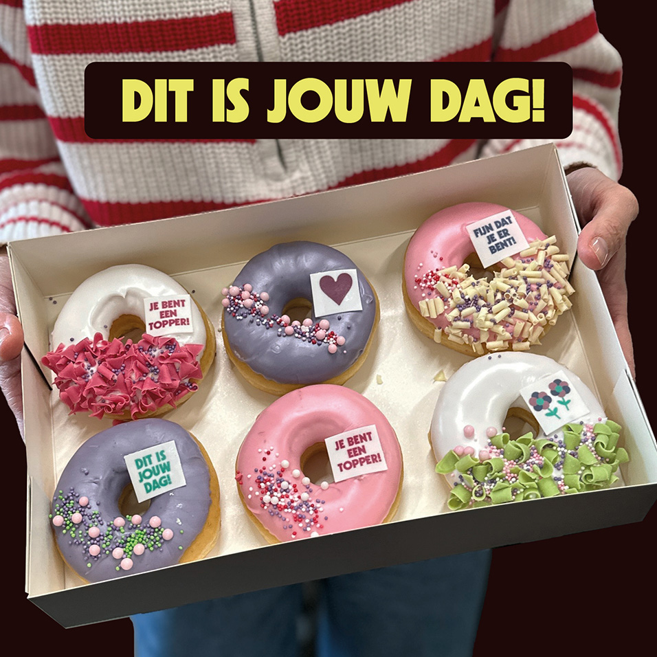Dit is jouw dag donuts